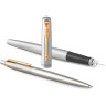 Подарочный набор PARKER: JOTTER CORE STAINLESS STEEL GT - ручки перьевая и шариковая 2093257